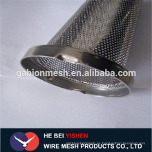 Perforada parrilla de altavoces de malla de metal / buena calidad Tubo de metal perforado